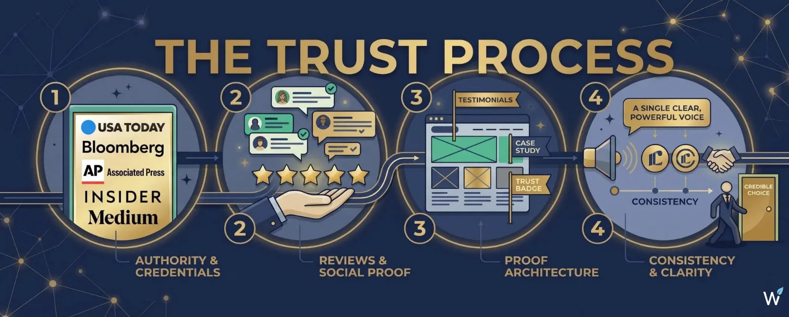 Trust Process Illustration