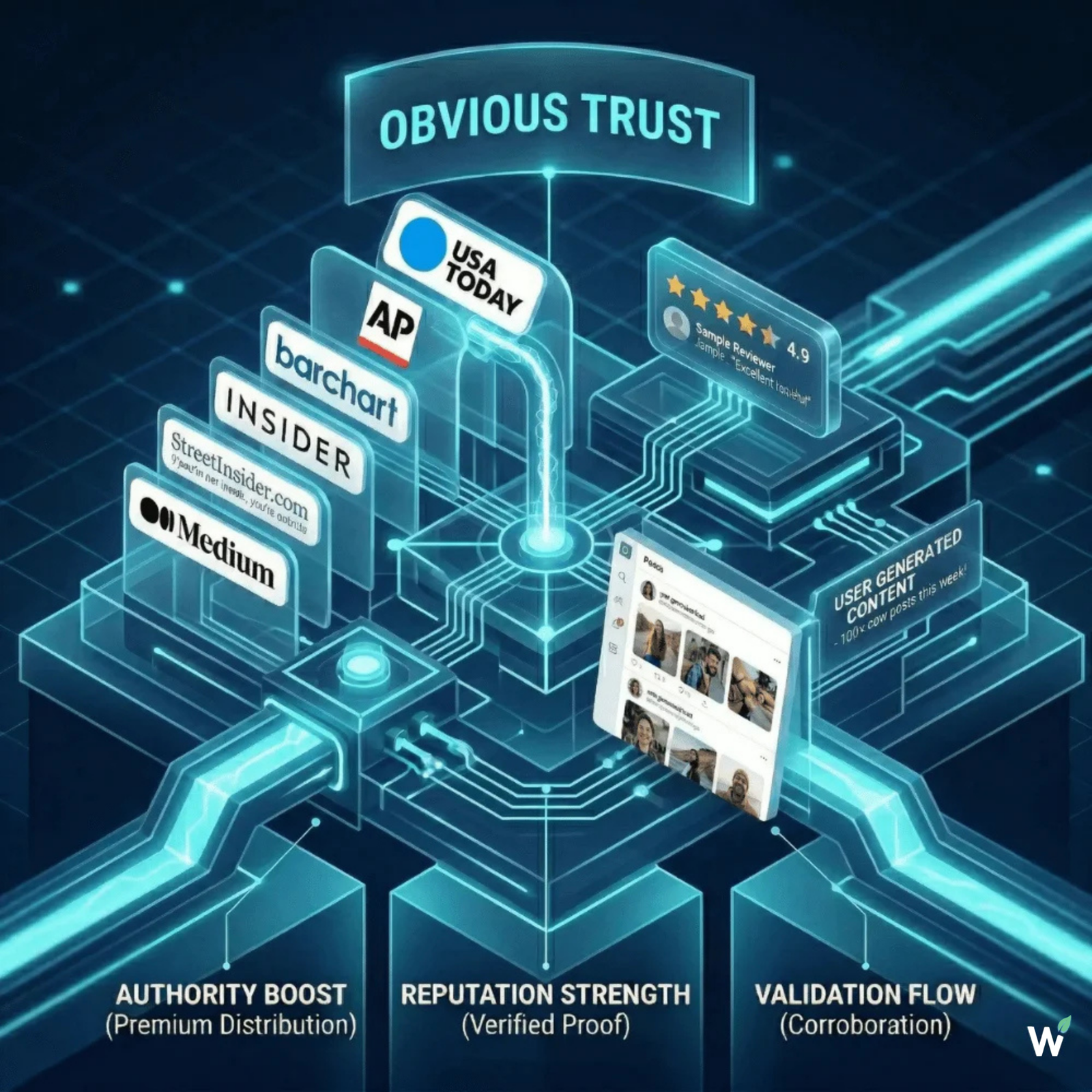 Be Trusted — GROWSILK authority and reputation layer helping dental practices build patient confidence before the first consultation